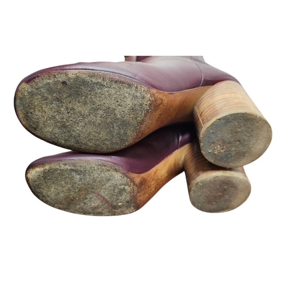 Vintage Maison Martin Margiela Tabi Leather Ankle Boots Size EU 37/US 6.5 - Picture 9 of 14